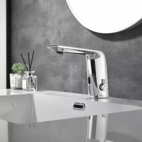 Смеситель для раковины сенсорный Black&White GS-7101-C, Выбрать цвет: Хром