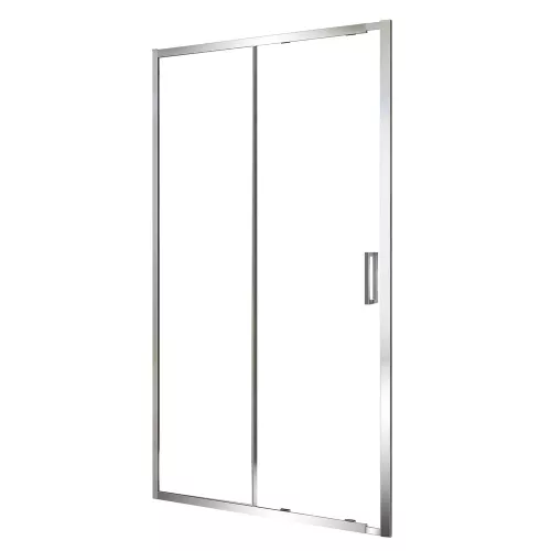 Душевая дверь в нишу Black&White SX715, Цвет профиля: Хром, Выбрать размер: 100, изображение 2