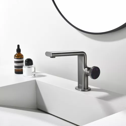 Смеситель для раковины Black&White GF-7207-С, Выбрать цвет: Хром, изображение 2