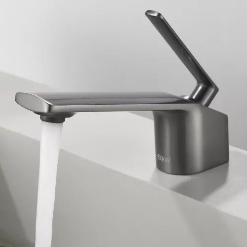 Смеситель для раковины Black&White GF-7104-MB, Выбрать цвет: Черный, изображение 2