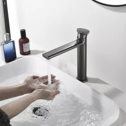 Смеситель для раковины Black&White GF-7307-С, Выбрать цвет: Хром, изображение 4