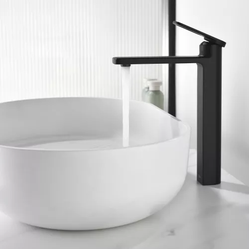 Смеситель для раковины Black&White GF-7203-С, Выбрать цвет: Хром, изображение 4