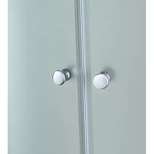 Душевая кабина AvaCan C2010/2080/2090 низкий поддон, Цвет стекла: матовое, Цвет профиля: Хром, Тип поддона: Низкий, Выбрать размер: 100х100, Внешний вид: без гидромассажа, Наличие крыши: есть, изображение 15