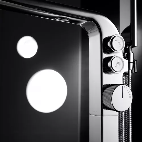 Отдельностоящий смеситель для ванны Black&White U7642, Выбрать цвет: Хром, изображение 3