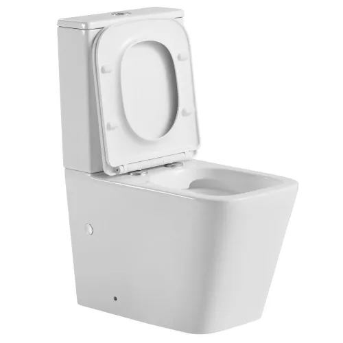 Унитаз керамический Black&White W-7703, изображение 4