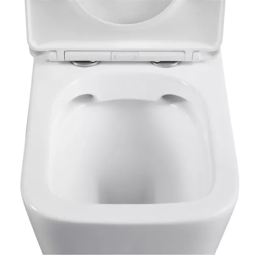 Унитаз керамический Black&White W-7703, изображение 5