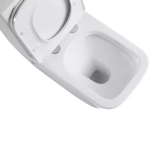 Унитаз керамический Black&White W-7703, изображение 7