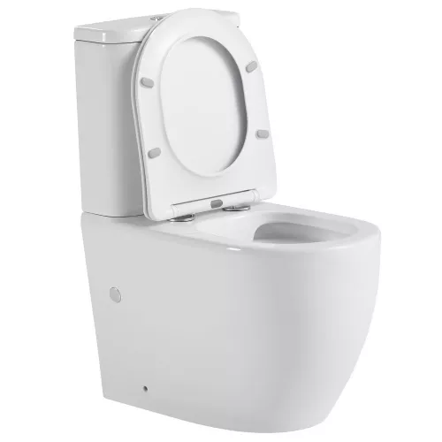 Унитаз керамический Black&White W-7789, изображение 2