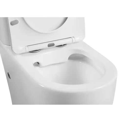 Унитаз керамический Black&White W-7789, изображение 4