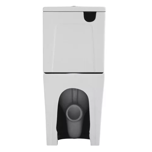 Унитаз керамический Black&White W-7792, изображение 8