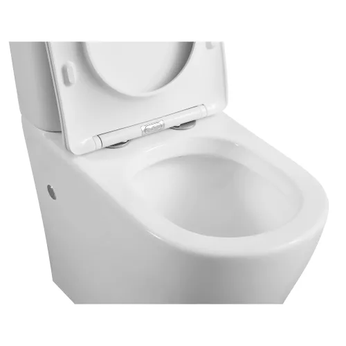 Унитаз керамический Black&White W-7792, изображение 4