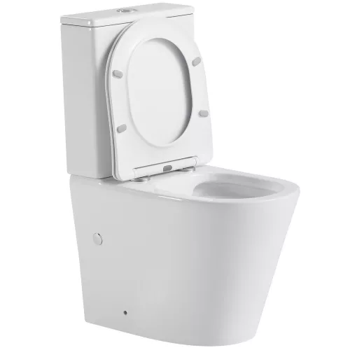 Унитаз керамический Black&White W-7793, изображение 2