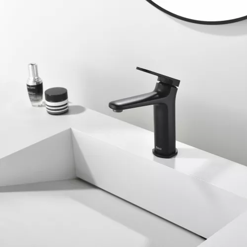 Смеситель для раковины Black&White GF-7109-MB, Выбрать цвет: Черный, изображение 12