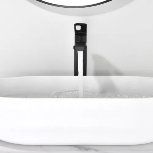 Смеситель для раковины Black&White GF-7203-MB, Выбрать цвет: Черный, изображение 11