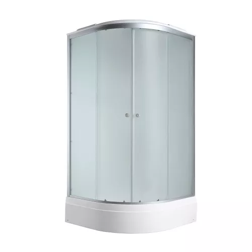 Душевая кабина AvaCan C3010/3080/3090 средний поддон, Цвет стекла: матовое, Цвет профиля: Хром, Тип поддона: Средний, Выбрать размер: 100х100, Внешний вид: Гидромассаж + электрика, Наличие крыши: есть, изображение 3