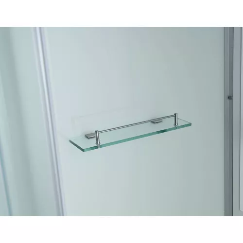 Душевая кабина AvaCan C3010/3080/3090 средний поддон, Цвет стекла: матовое, Цвет профиля: Хром, Тип поддона: Средний, Выбрать размер: 100х100, Внешний вид: Гидромассаж + электрика, Наличие крыши: есть, изображение 11