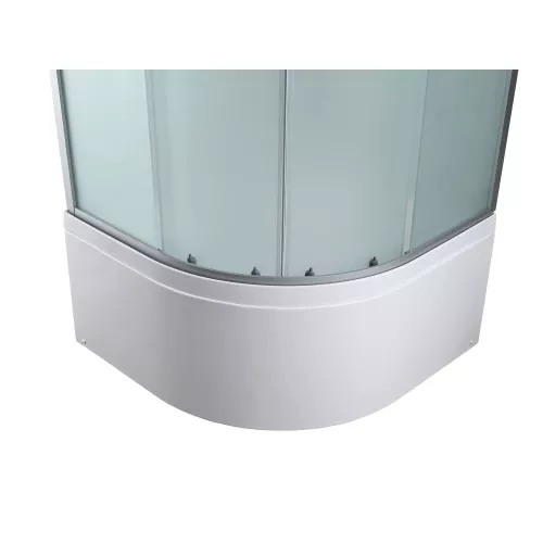 Душевая кабина AvaCan C5010/5080/5090 высокий поддон, Цвет стекла: матовое, Цвет профиля: Хром, Тип поддона: Высокий, Выбрать размер: 100х100, Внешний вид: Гидромассаж + электрика, Наличие крыши: есть, изображение 13