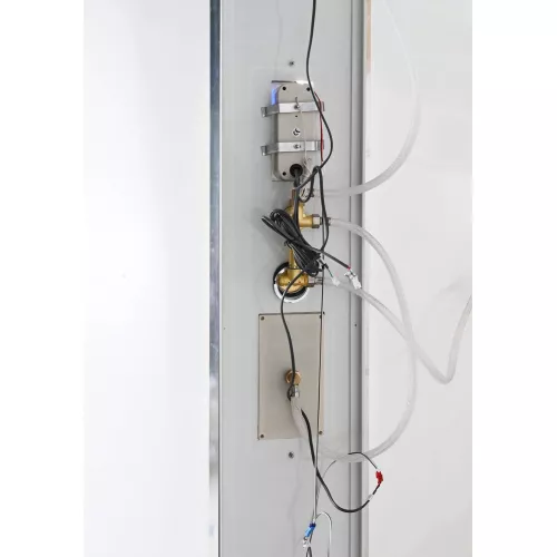 Душевая кабина AvaCan C5010/5080/5090 высокий поддон, Цвет стекла: матовое, Цвет профиля: Хром, Тип поддона: Высокий, Выбрать размер: 100х100, Внешний вид: Гидромассаж + электрика, Наличие крыши: есть, изображение 6