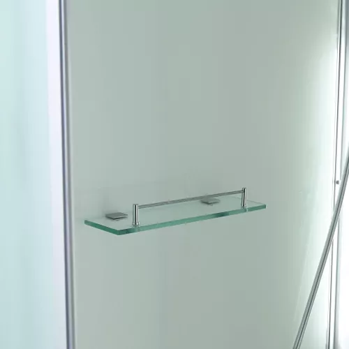 Душевая кабина AvaCan C5010/5080/5090 высокий поддон, Цвет стекла: матовое, Цвет профиля: Хром, Тип поддона: Высокий, Выбрать размер: 100х100, Внешний вид: Гидромассаж + электрика, Наличие крыши: есть, изображение 9