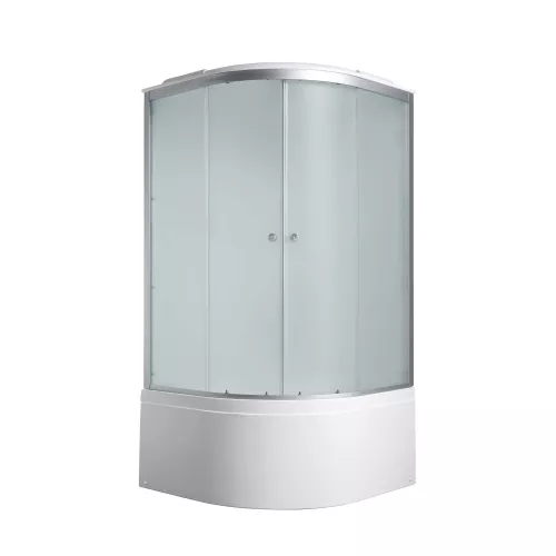 Душевая кабина AvaCan C5010/5080/5090 высокий поддон, Цвет стекла: матовое, Цвет профиля: Хром, Тип поддона: Высокий, Выбрать размер: 100х100, Внешний вид: Гидромассаж + электрика, Наличие крыши: есть, изображение 2