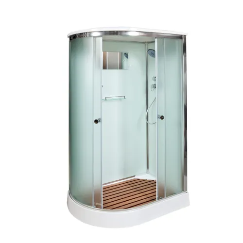 Душевая кабина  DTO D102S  L/R хром/матовое, Цвет профиля: Хром, Тип поддона: Низкий, Выбрать размер: 120х80, Внешний вид: без гидромассажа, Наличие крыши: есть, Ориентация: правая