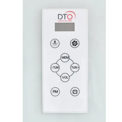 Душевая кабина DTO  D129 низкий поддон, хром/ матовое, Цвет профиля: Хром, Тип поддона: Низкий, Выбрать размер: 120х90, Внешний вид: С электрикой + LED, Наличие крыши: есть, изображение 9