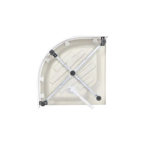 Душевая кабина  DTO EM2710/2780/2790  средний поддон, хром/матовое, Выбрать размер: 100х100, Внешний вид: без гидромассажа, Наличие крыши: есть, изображение 15