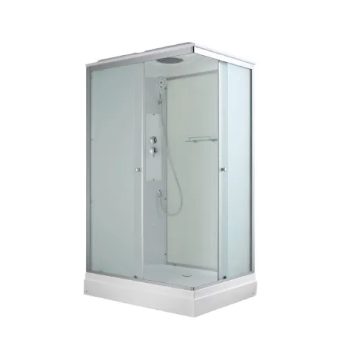 Душевая кабина AvaCan CK2810/2911/2912, Цвет стекла: матовое, Цвет профиля: Хром, Тип поддона : Низкий, Выбрать размер: 100х80, Внешний вид: без гидромассажа, Наличие крыши: есть