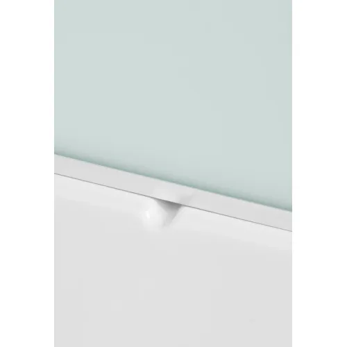 Душевая кабина DTO D229 средний поддон, хром/матовое, Цвет профиля: Хром, Тип поддона: Средний, Выбрать размер: 120х90, Внешний вид: без гидромассажа, Наличие крыши: нет, изображение 10