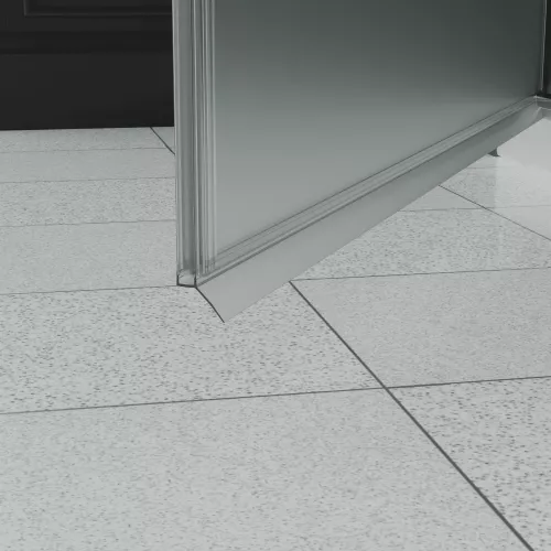 Душевая дверь Dolphin TN-03, Цвет стекла: фабрик (Fabrik), Цвет профиля: Хром, Выбрать размер: 80, изображение 5