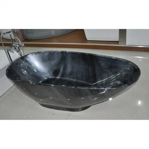 Ванна акриловая Frank F180 Обсидиан 180х85, изображение 5