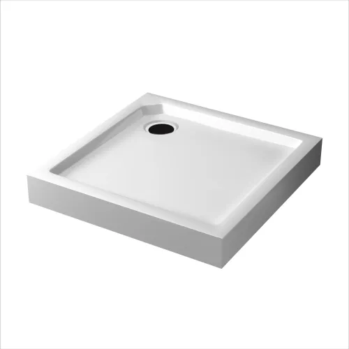 Душевой поддон квадратный RGW SMC-C-088 Белый, Тип поддона: Средний, Выбрать размер: 80х80, изображение 8