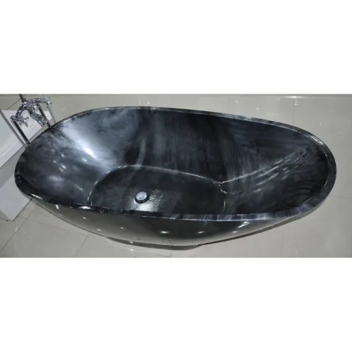 Ванна акриловая Frank F180 Обсидиан 180х85, изображение 6