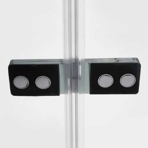 Душевой уголок WasserKRAFT AllerWHITE  Хром/Белый, Цвет стекла: прозрачное, Цвет профиля: Хром, Выбрать размер: 80х120, Ориентация: Правая, изображение 11