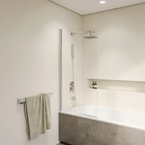 Шторка на ванну RGW SC-109, Цвет профиля: Хром, изображение 3