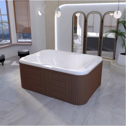 Бассейн гидромассажный Radomir Мишель Platinum  205х155 см