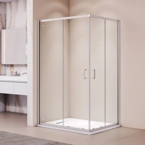 Душевой уголок RGW PA-040, Цвет стекла: прозрачное, Цвет профиля (вариация): Хром, Выбрать размер: 900x1200