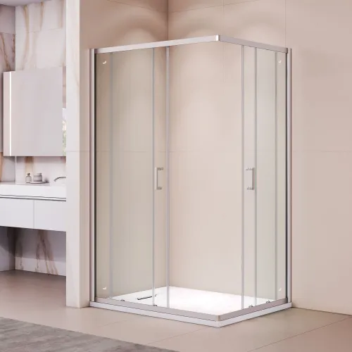 Душевой уголок RGW PA-040, Цвет стекла: прозрачное, Цвет профиля (вариация): Хром, Выбрать размер: 900x1200, изображение 2