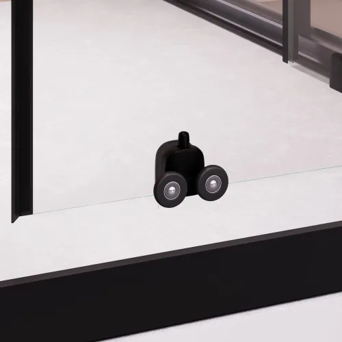 Душевой уголок RGW PA-040B, Цвет стекла: прозрачное, Цвет профиля (вариация): Черный, Выбрать размер: 800x1000, изображение 4