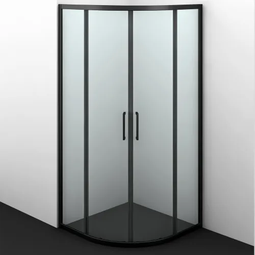Душевой уголок  WasserKRAFT Dill 61S01 90х90 прозрачное стекло четверть круга