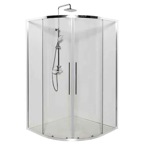 Душевой уголок AvaCan HC 80/90/100/120, Цвет стекла: прозрачное, Цвет профиля: Хром, Выбрать размер: 120х120, изображение 16