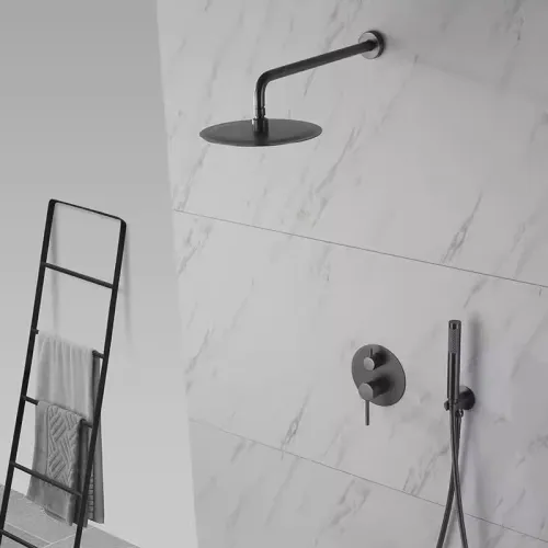 Душевая система встраиваемая ACWEN 80070GG графит, изображение 4