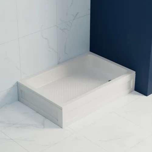 Душевой поддон прямоугольный RGW B/CL-S, Выбрать цвет: Белый, Выбрать размер: 900x1200, изображение 4