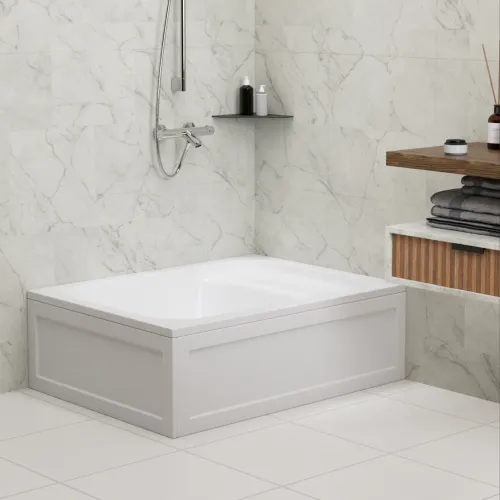 Душевой поддон прямоугольный RGW BC/L (с сиденьем), Выбрать размер: 90х120, изображение 4