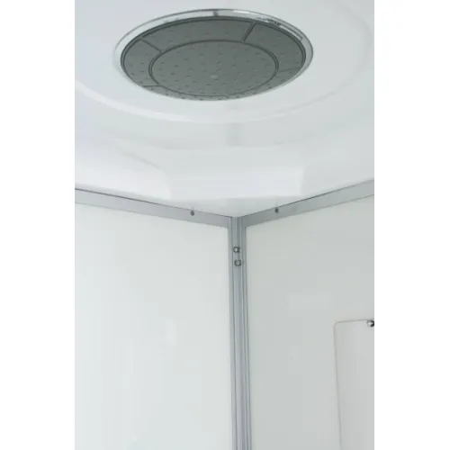 Душевая кабина AvaCan D3080/3090/3010 матовое стекло , средний поддон, Цвет профиля: Хром, Выбрать размер: 80х80, Внешний вид: без гидромассажа, Наличие крыши: есть, изображение 82