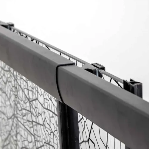 Душевой уголок AvaCan FB2  с рисунком/черный, Цвет стекла: с рисунком, Цвет профиля: Черный, Выбрать размер: 170-190х90, изображение 60