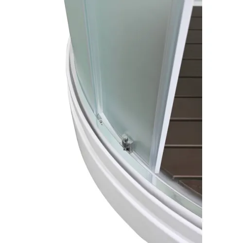 Душевая кабина AvaCan EM2080/2090/2010 матовое стекло, низкий поддон, Цвет стекла: матовое, Цвет профиля: Хром, Выбрать размер: 80х80, Внешний вид: без гидромассажа, Наличие крыши: есть, изображение 100