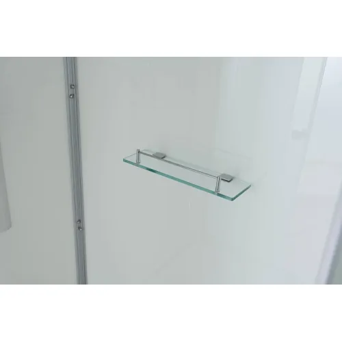 Душевая кабина AvaCan D5080/5090/5010 матовое стекло , высокий поддон, Цвет профиля: Хром, Выбрать размер: 80х80, Внешний вид: без гидромассажа, Наличие крыши: есть, изображение 71