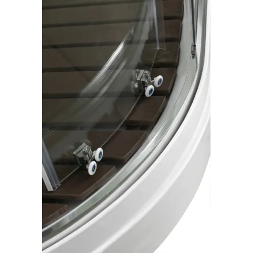 Душевая кабина AvaCan EM2080/2090/2010/2011T прозрачное стекло , низкий поддон, Цвет стекла: прозрачное, Цвет профиля: Хром, Выбрать размер: 80х80, Внешний вид: без гидромассажа, Наличие крыши: есть, изображение 65