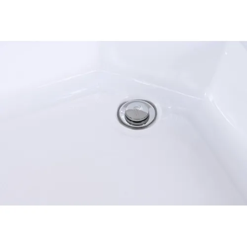 Душевая кабина AvaCan EM3812/3912T L/R  прозрачное стекло, средний поддон, Цвет стекла: прозрачное, Цвет профиля: Хром, Выбрать размер: 120х80, Внешний вид: без гидромассажа, Наличие крыши: есть, Ориентация: правая, изображение 22